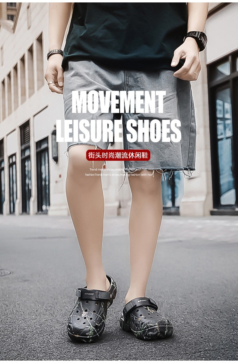 Men Shoes Slippers Men Garden Flat Sandals Platform Sandals Man Summer Sandals 2025 Male Sneakers Outdoor Flip Flops Home Clogs