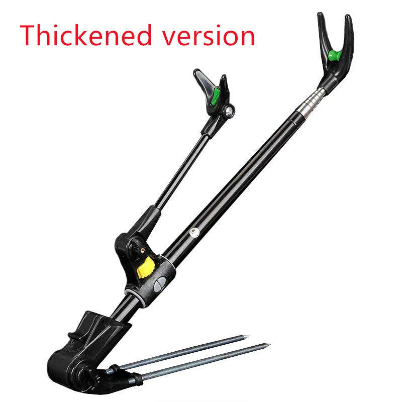 1.7M/2.1M/2.4M New Stainless Steel Thickened Telescopic Fishing Rod Bracket Fishing Rod Dual Purpose Bracket Fishing Rod Holder