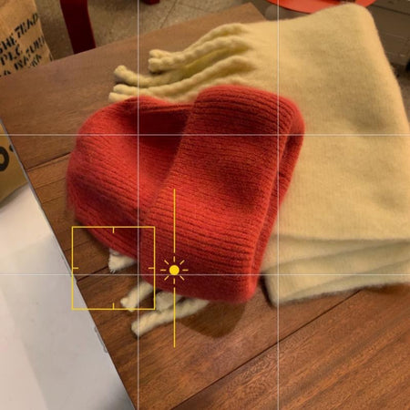 Rabbit Fur Beanies Soft Warm Fluffy  Winter Hat for Women Angora Knitted Hat  Skullies Beanies Female Bonnet Woman Knit Cap