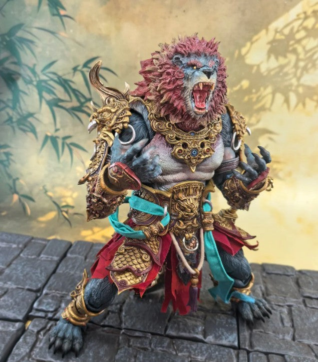 Fury Toys 1/12 Azure Lion Demon King Action Figure Golden Ver Classic Ver Collectible Model Toy Figures Desktop Decoration Gift