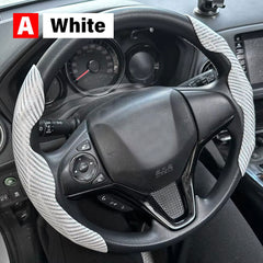 For Infiniti qx60 qx80 fx50 Steering Wheel Cover All Season Universal Leather Suede Sports Car Steering Wheel Cover Accessories
