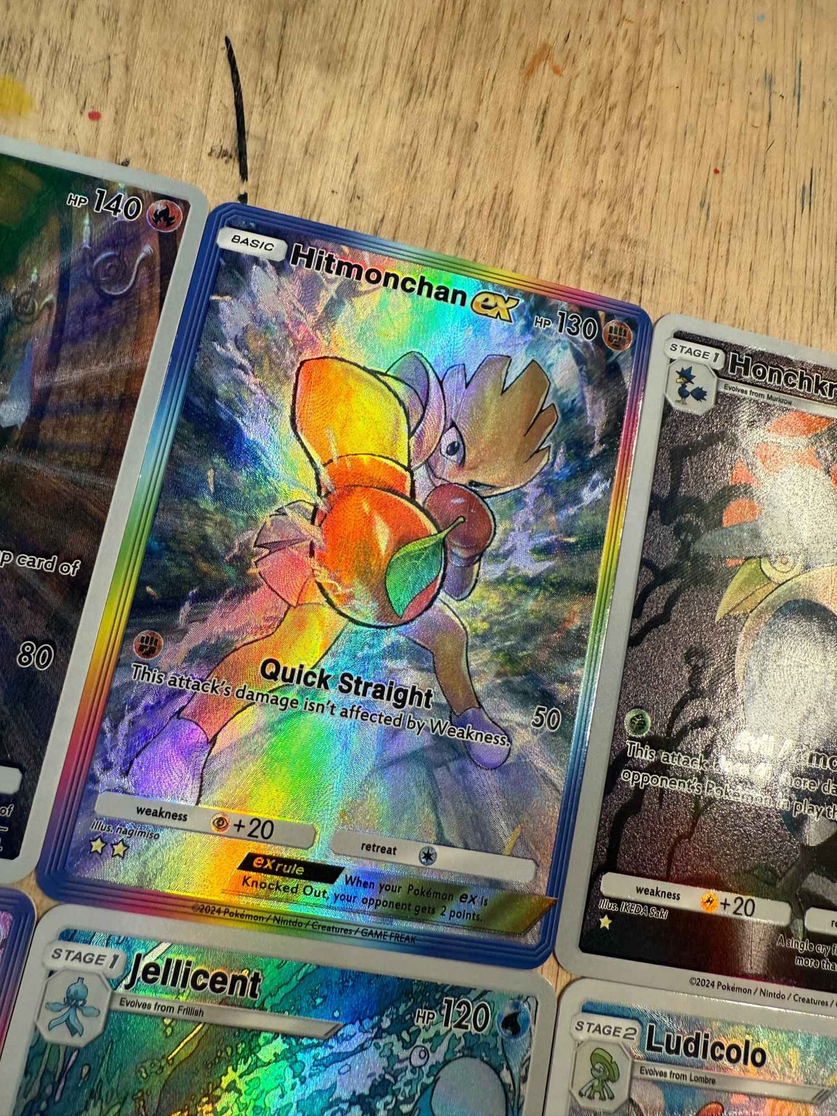 Diy Pokemon ptcg Pocket Self Control Collect Signature Trading Flash Card Anime Cartoon Christmas Diy Gift