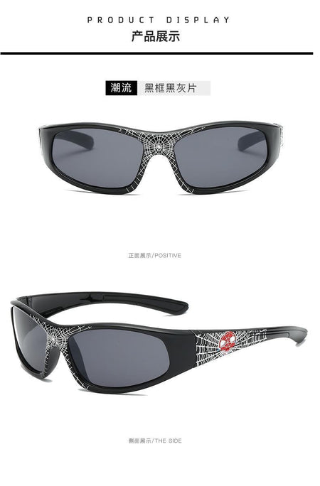Spiderman Sunglasses Plastic Toys Children'S Marvel Avengers Figure Spider-Man Cartoon Fashion Sunglasses Kids Cute Goggle Gifts