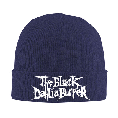 THE BLACK DAHLIA MURDER Band Beanie Hats  Knitted Hat Men Women Y2K Cool Elastic Caps Autumn Gym Design Bonnet Hats