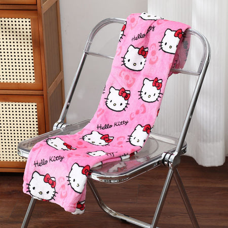 25 Autumn and Winter Halloween Hello Kitty Sleepwear Pants Sanrio Anime Warm and Soft Women's Pants Cartoon Birthday Gift