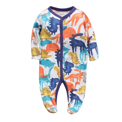 Spring and Autumn 0-12 months Baby Boys Girls Bodysuit Long Sleeve 100% Cotton  Baby Clothes Newborn body bebe Jumpsuit Clothing