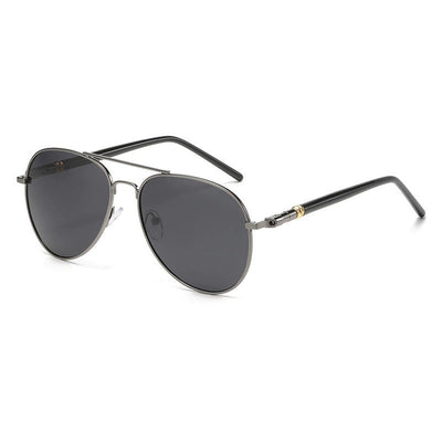 Pilot Men Classic Prescription Reading Sunglasses Black Lens Finished Presbyopic Readers Shade Outdoor Sun Glasses +1.0 to +4.0