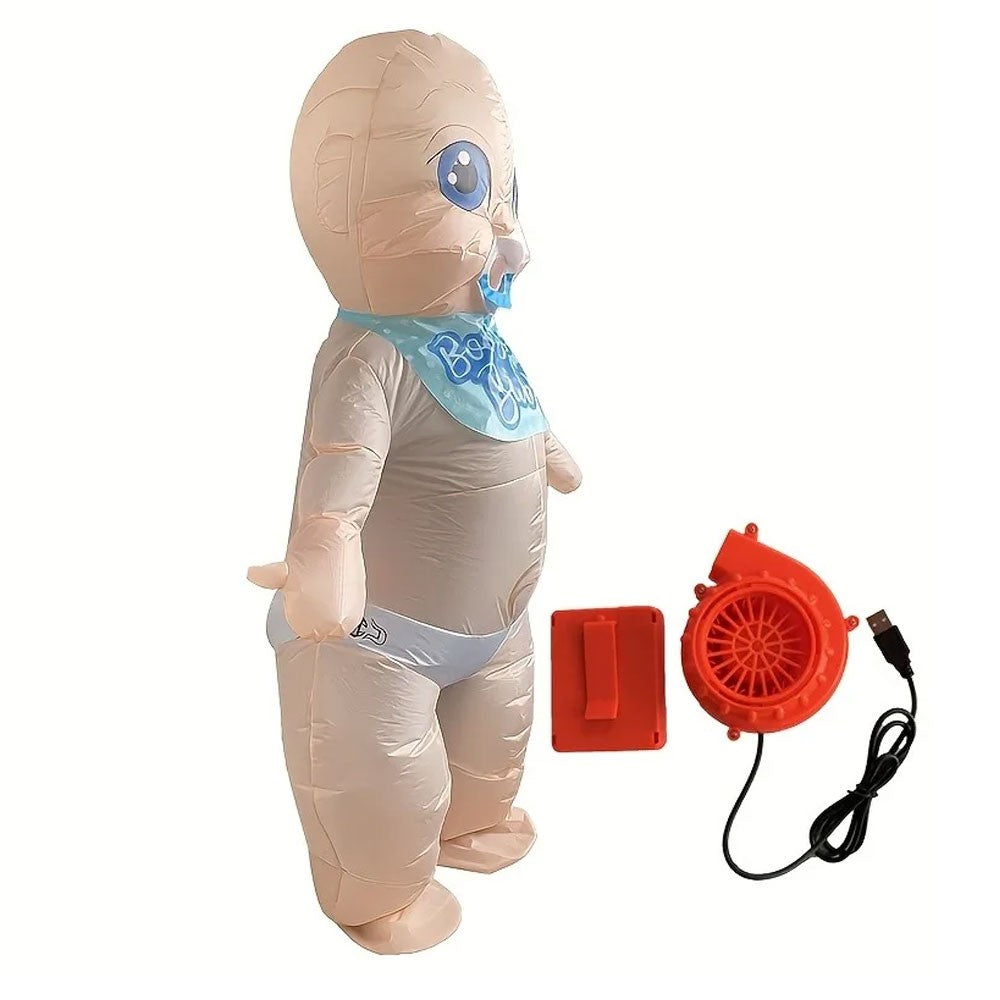 Halloween Inflatable Baby Costume Cute Giant Monster Theme Carnival and Role Playing Parties Heights From 59 Ft To 74 Ft