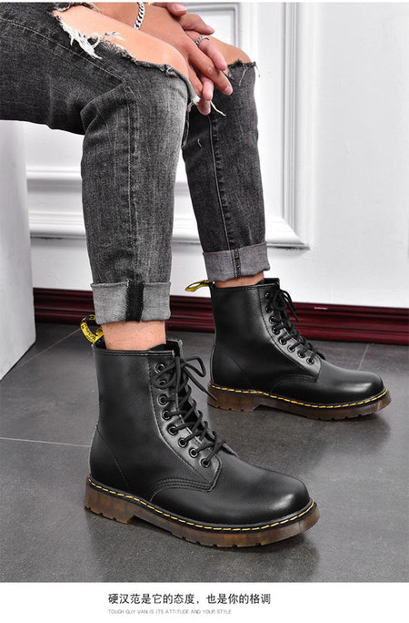 Sneakers Winter Warmed Boots Men Ankle Outdoor Boots New High Top Sneskers Men Chelsea Boots Men Good Quality Casual Shoes