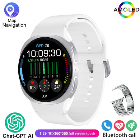 2026 Watch GPS Track Smart Watches For Men Women Sport Heart Rate Bluetooth Call NFC IP68 Waterproof Compass Smartwatch 8 Mini