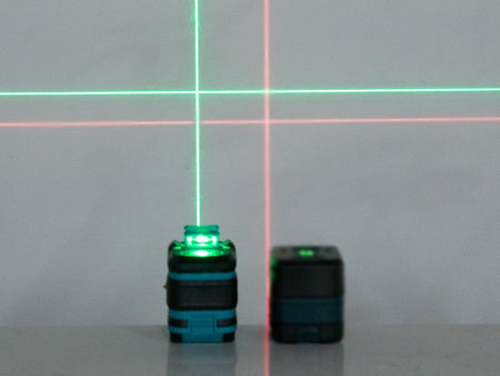 Kiprim Laser Level 2 Lines/5 Lines 360 Automatic Leveling Level Construction Tool Equipment Green Light Professional Cross Laser
