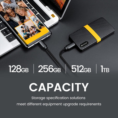 KODAK USB3.1 GEN2 SSD 1TB External Hard Drive 128GB 256GB 512GB 1TB Solid state Mini PSSD For PC laptops disco duro externo