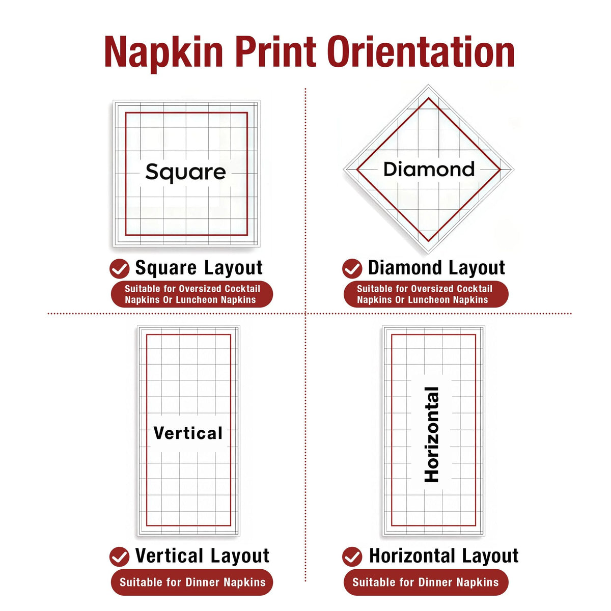 Hallowmas Custom Napkins Logo Personalized Photo Text Cocktail 3-Ply Paper Napkins for Wedding Bar Baby Shower Birthday Party