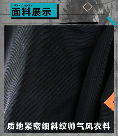 Arknights Doctor Rhodes Island Combat Uniform Cosplay Costume — Fashion Men Party Role Play Clothing