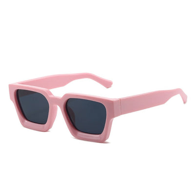KLASSNUM Men Square Frame Sunglasses 2025 Luxury Brand Designer Sun Glasses Retro Trendy Shades UV400 Unisex Women Glasses New