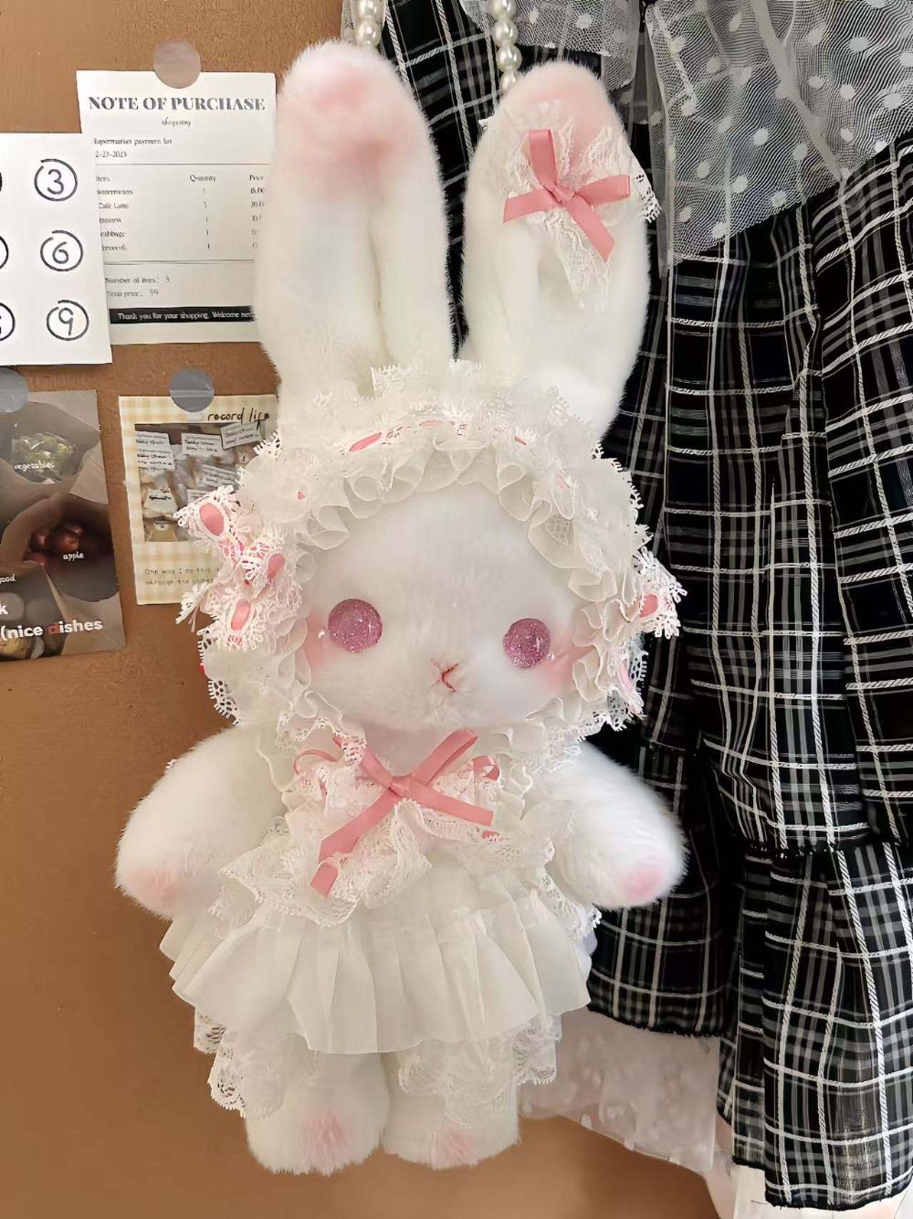 Kawaii Bunny Bag Princess Lolita Shoulder Bag Long-eared Rabbit Sweet Crossbody Bags