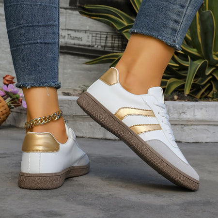 2025 New Women Sneakers Comfortable Classical Shoes Outdoor Walking Sneakers Women Fashion Casual Flats Vulcanize Shoes Ladies