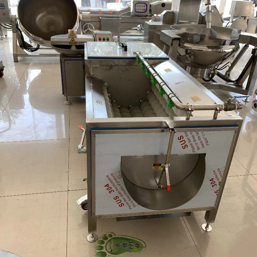 Fully Automatic Commercial Stainless Steel Roller Cleaning Machine Highly Efficient for Fruit Vegetable Root Crop Peeling Simple