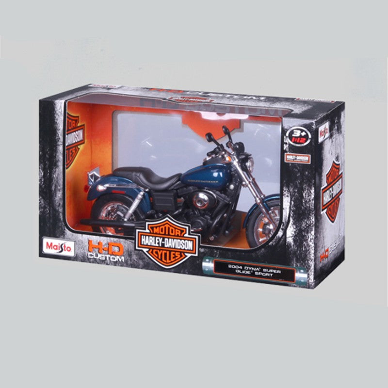 Maisto 1:12 2004 Harley Dyna Super Glide Sport Alloy Sports Motorcycle Model Diecast Metal Street Race Motorcycle Model Kid Gift