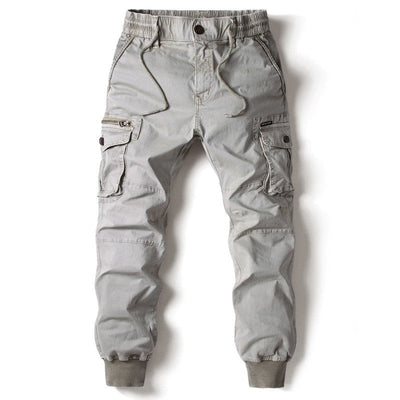2025 Fashion Spring Mens Tactical Cargo Pants Men Joggers Army Military Casual Cotton Pants Hip Hop Ribbon Male army Trousers 38