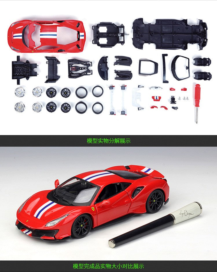 Maisto 1:24 Ferrari FXX K Roma Monza SP1 Model Car Die-Cast Miniature Cars Models Collection Toy Gifts Wholesale