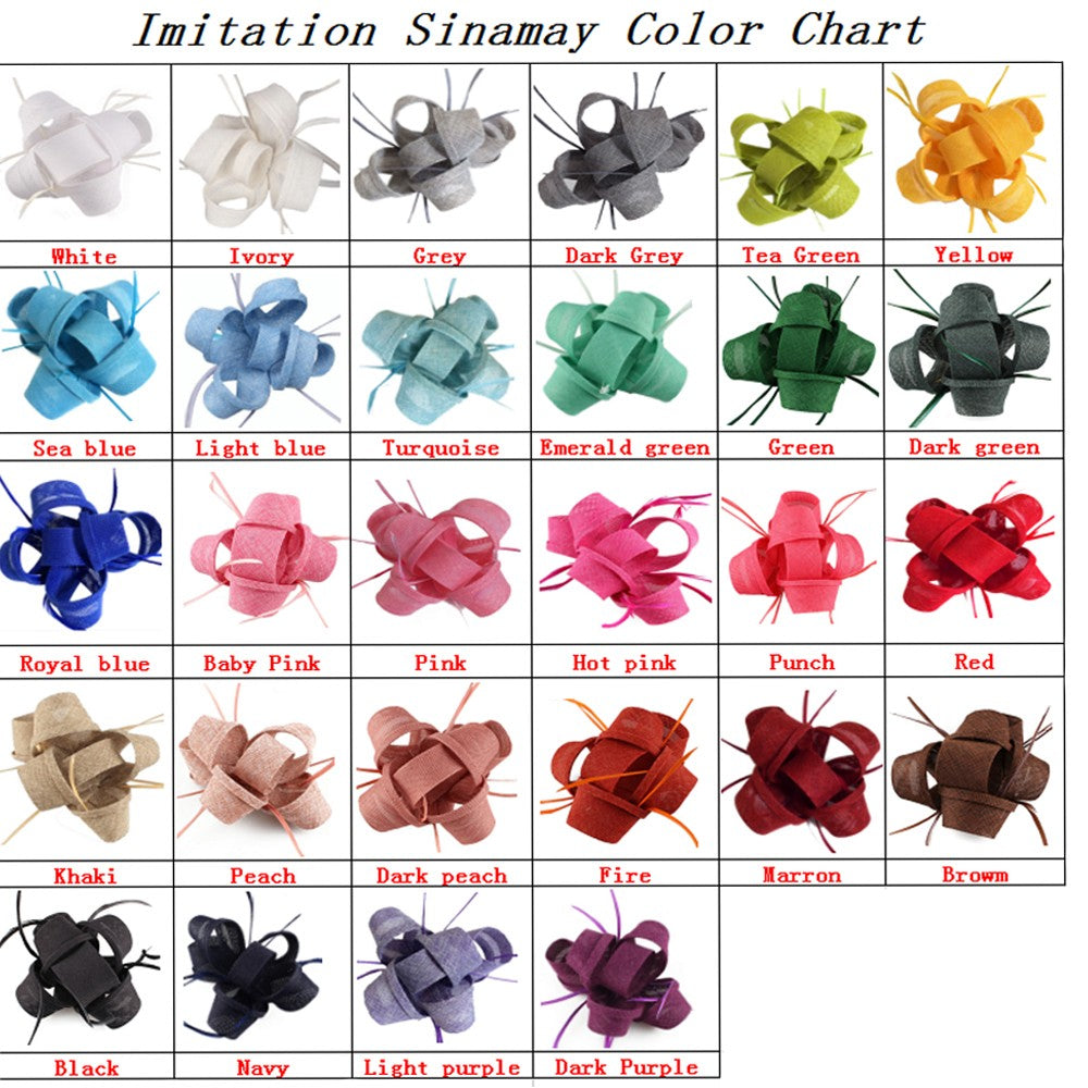 Royal Blue Gorgeous Fascinator Hat With Clips Elegant Women Fancy Feathers Wedding Hats Bridal Hair Accessories Lady Millinery
