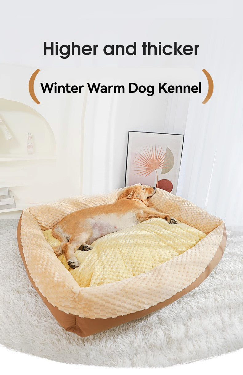 HOOPET Winter Dog Deep Sleep Warm Pet Mattress For Dogs Cats Dog Kennel Pet Bed Products