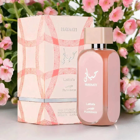 Lattafa Hayaati Men's and Women's Perfume 100ml, Woody Scent, Long-lasting Amber and Citrus Fragrance Guaranteed Gift