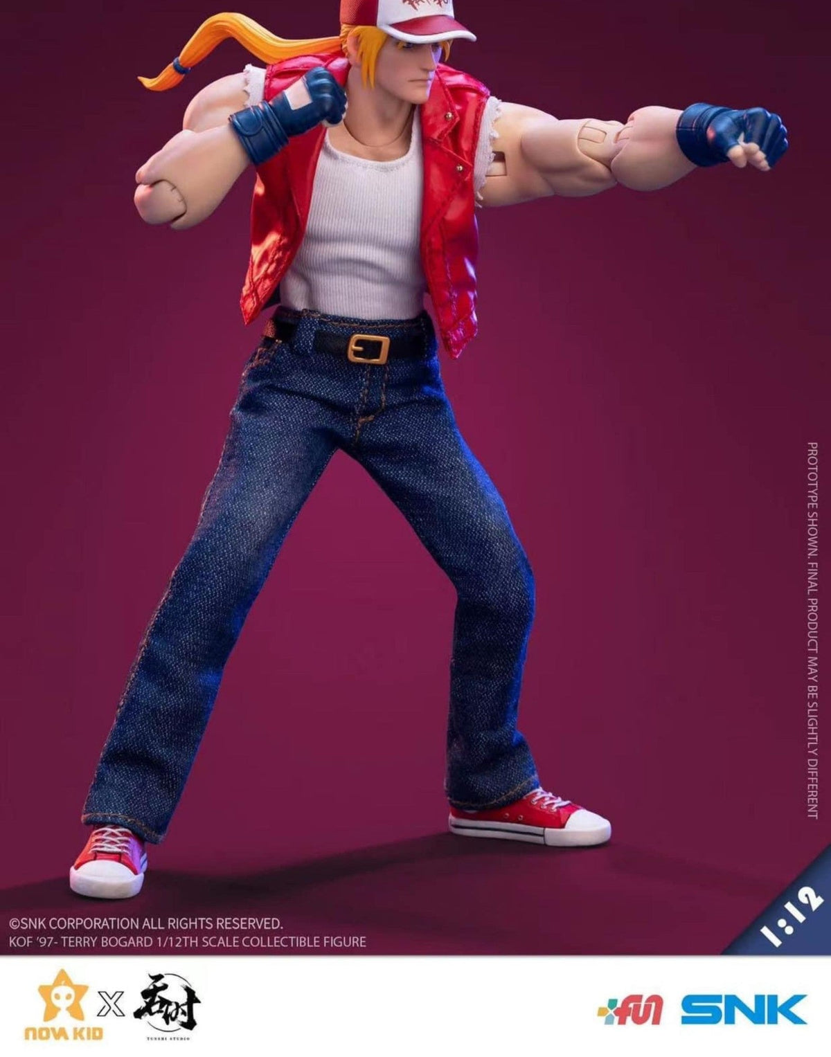 1/12 Genuine King Of Fighters 97 SNK SHERMIE Ts-Xxz-008 Terry Terryberg Action Figures Yagami Yuri Sakazak Collection Model Toy