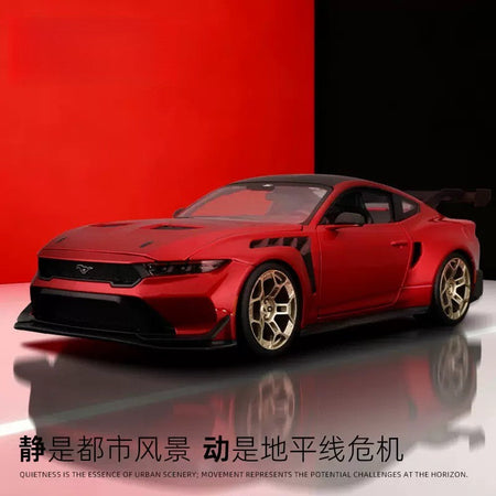 Original Maisto 1:18 Ford Mustang GTD Alloy Car Model Static Alloy Miniature Die-Cast Models Collection Gift Toys Birthday Gifts