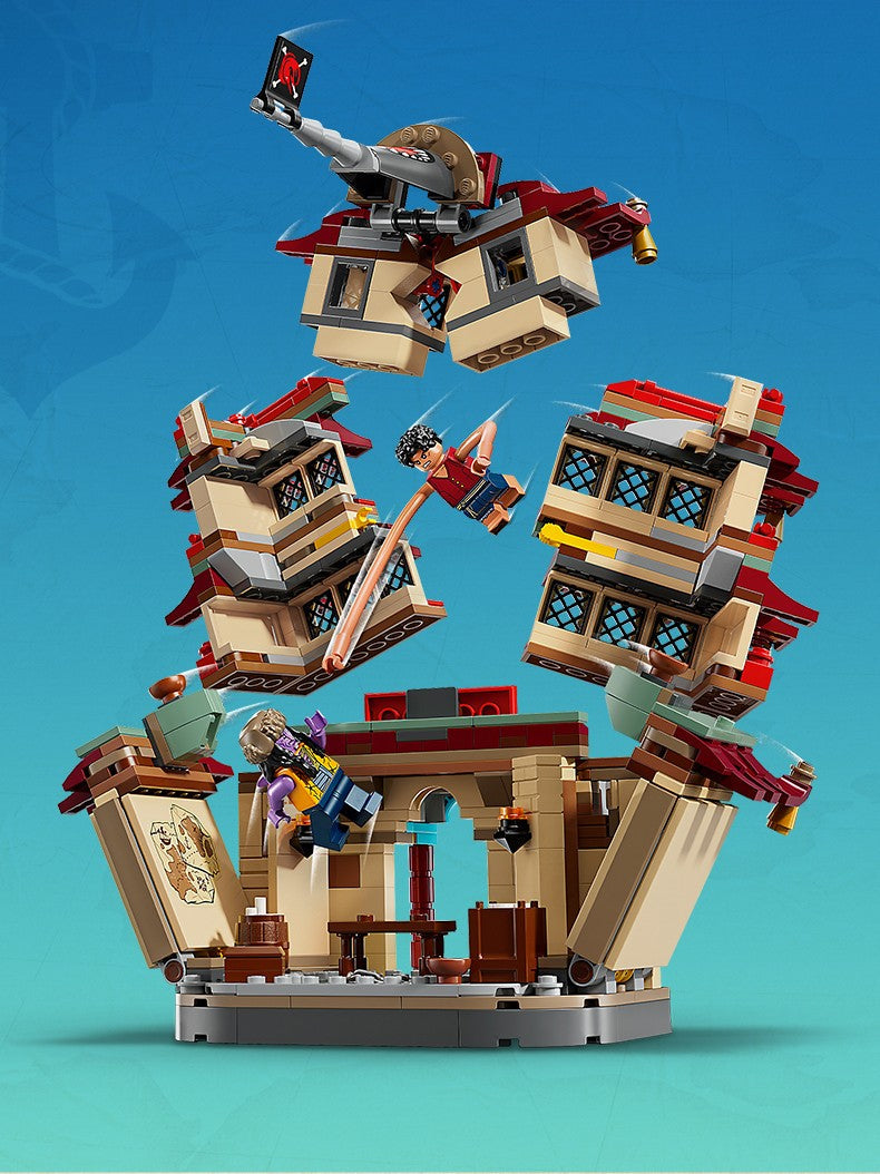 Lego One Piece 75638 Dragon Paradise Battle Men's and Women's Children's Day Gift Educational Building Block Toy