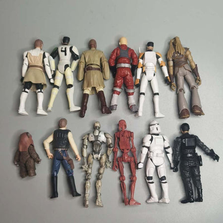 Star Wars Darth Vader Doctor Evazan Chewbacca Mace Windu Yaddle 3.75-Inch Model Doll Action Figure Birthday Gift