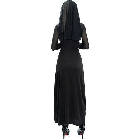 Halloween Cute Female Anime Nun Costume Role Play Performance Clothes Sexy Ladies Sister Performance Fancy Dress