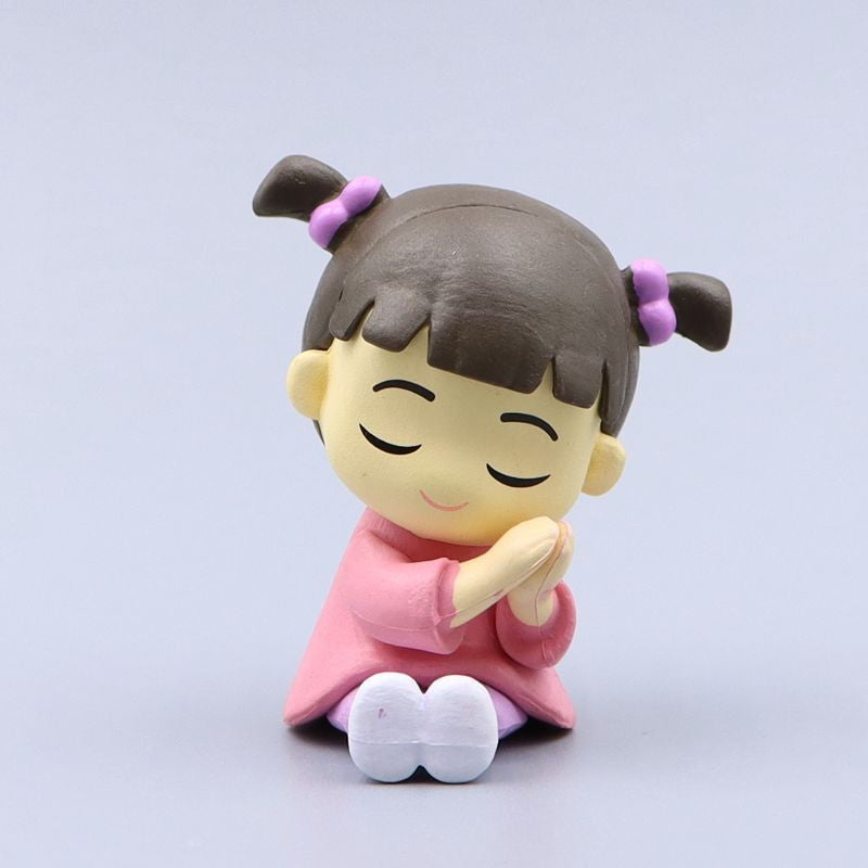 Q Version Anime Figures Cartoon Toy Story Woody Alien Monsters University James P. Sullivan Model Toys Children Christmas Gift