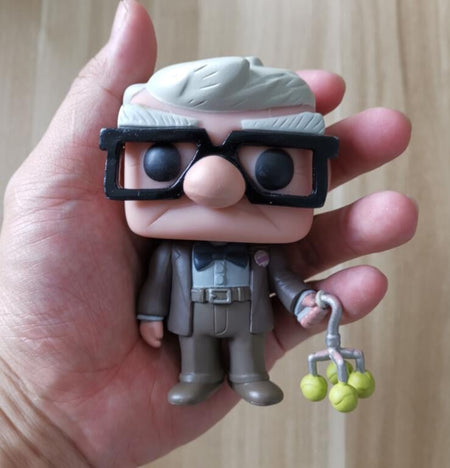 Anime Movie UP Grandfather Carl 59 RUSSELL 60 Vinyl Doll Figure Toys
