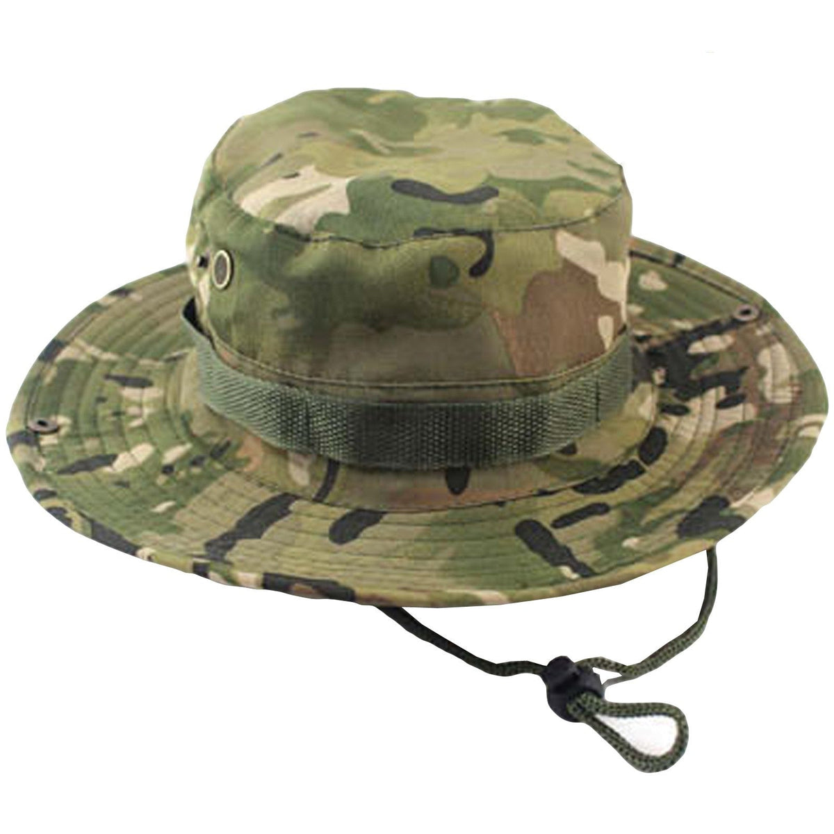 Fashion Men And Women Outdoor Camping Sport Travel Camouflage Fisherman Sunscreen Hat Foldable Wide Brim Soft Hat