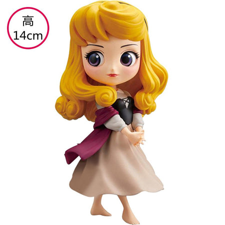 Original Qposket Disney Princess Ice And Snow Strange Love Elsa Ariel Belle Aurora Snow White Mermaid Mulan Cute Toy Doll