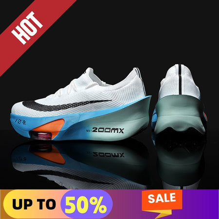 Sports Running Shoes Men Marathon Air Cushion Carbon Plate Breathable Lightweight Women Comfortable Athletic Walk Race Sneakers