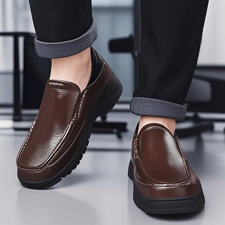 Men's Slip On Casual Loafers, Comfortable Walking Shoes for Men, Lightweight Dress Shoes for Office Driving