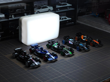Hot Wheels X Formula 1 1/64 Collectible Car Toys 5 Packs Haas F1 Team Kick Sauber F1 Team Moneygram Theme Vehicle Gifts For Fans