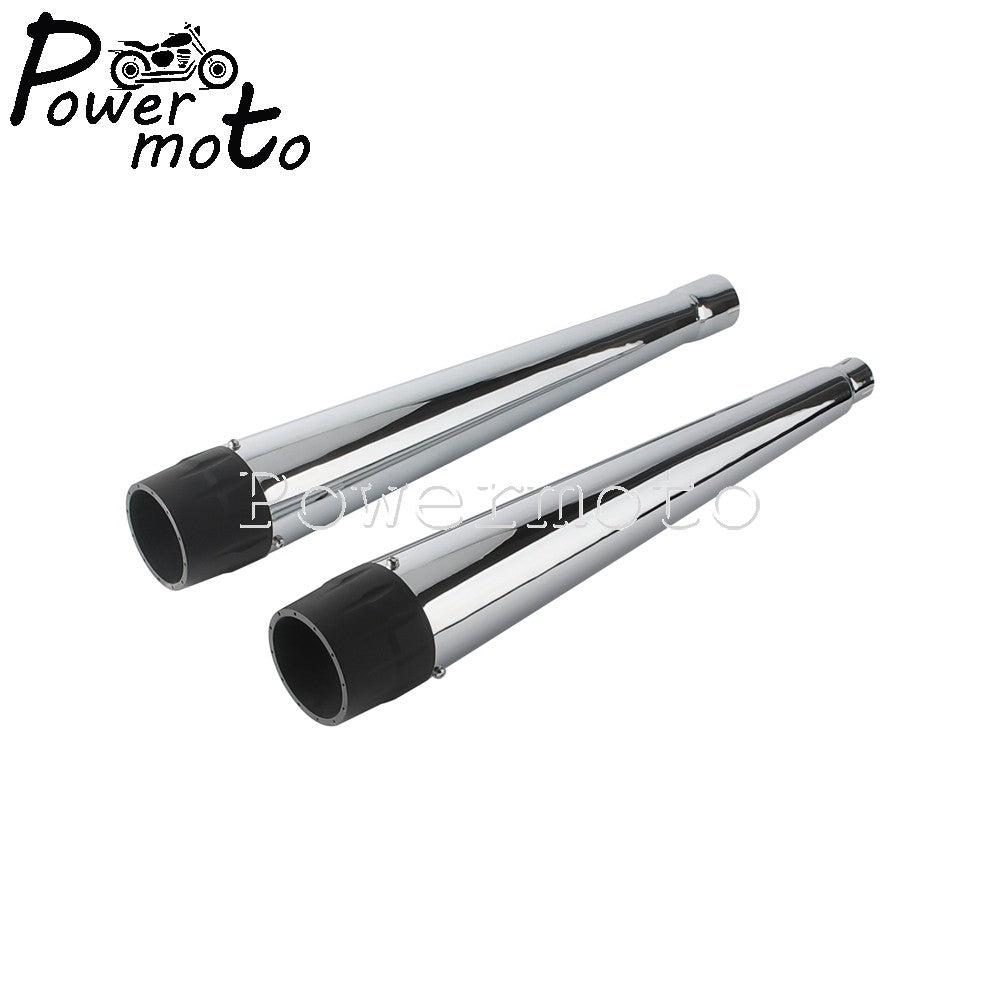 For Harley Touring Street Electra Glide Road King 2017-2023 FLHR FLHX FLTRX FLHTK Motorcycle Slip On Dual Exhaust Mufflers Pipes