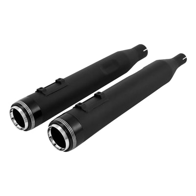 Motorcycle Slip On Mufflers Exhaust Pipes For Harley Street Glide Road King Electra Glide Ultra Limited FLTRX 2017-2022 2021 18