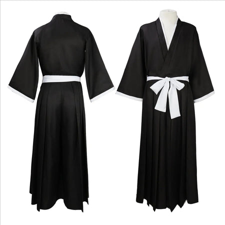 Bleach Kuchiki Rukia Cosplay Costumes Kurosaki Ichigo Die Pa Soul Society Shinigami Kimono Full Outfits Thousand-Year Blood War