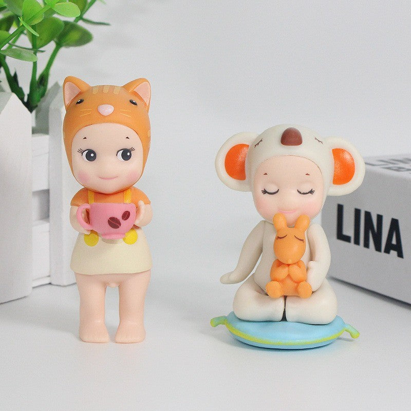 new 2025 Sonny Angel Enjoy The Moment Series Blind Box Anime Mini Figures Ornaments Cartoon Dolls Desktop Valentine'S Day Gift