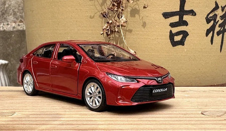 1:43 Corolla Alloy Car Model Diecasts & Toy Vehicles Miniature Scale Model Car For Children Collection Ornaments Birthday Gifts