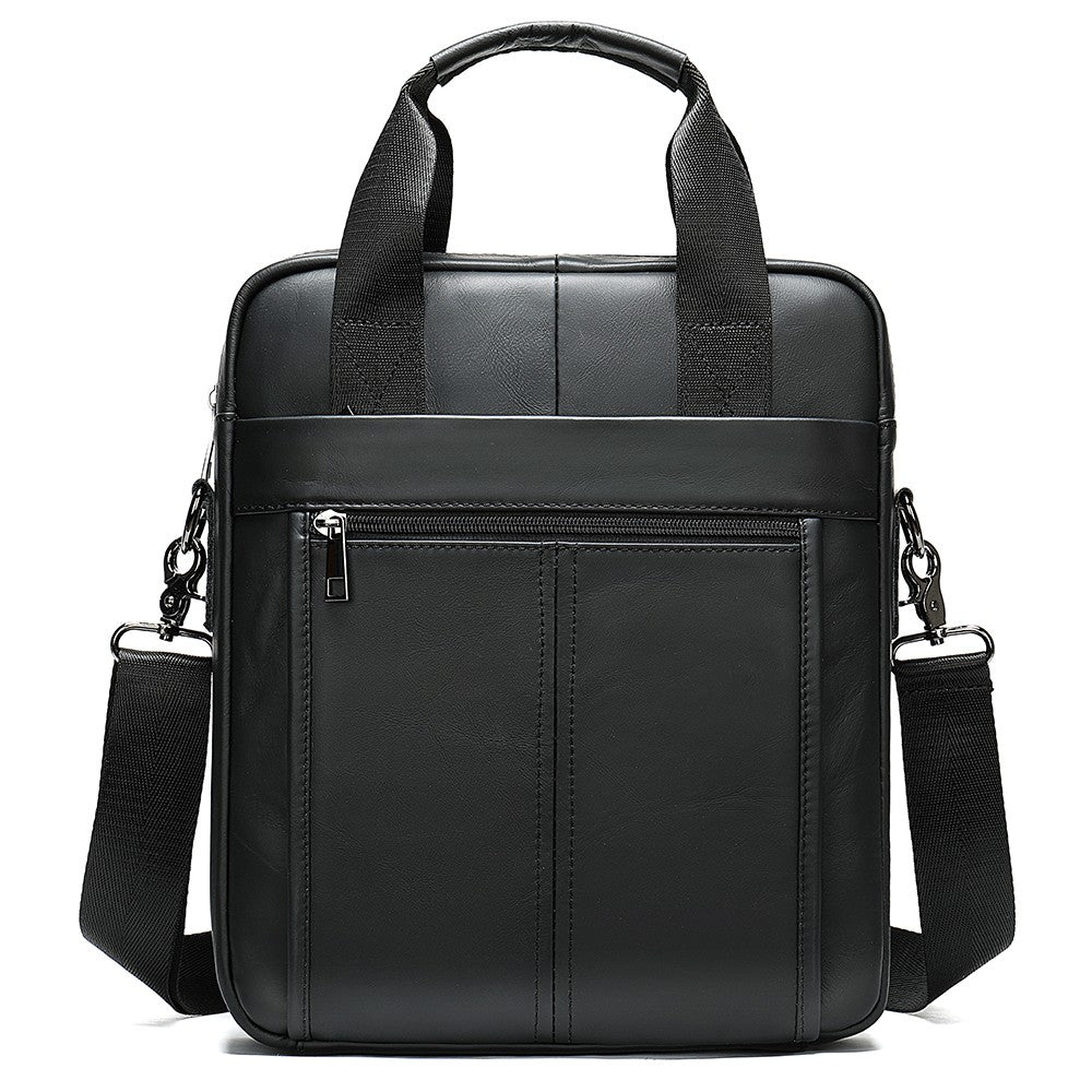 WESTAL Men's Shoulder Bags Genuine Leather Crossbody Messenger Bag For 13.3 Inch Laptop Briefcase Leather Man Handbags 8577