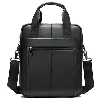 WESTAL Men's Shoulder Bags Genuine Leather Crossbody Messenger Bag For 13.3 Inch Laptop Briefcase Leather Man Handbags 8577
