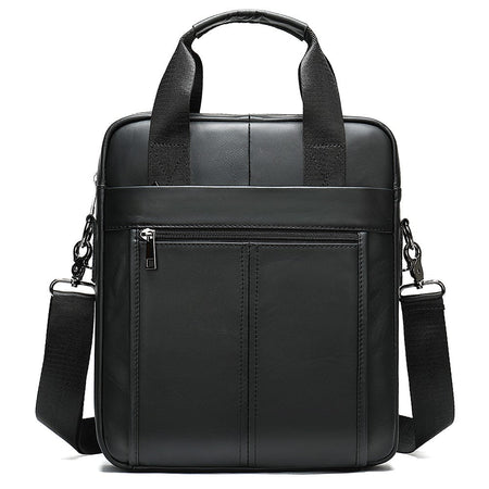 WESTAL Men's Shoulder Bags Genuine Leather Crossbody Messenger Bag For 13.3 Inch Laptop Briefcase Leather Man Handbags 8577