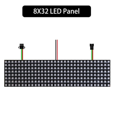 1~5Pcs WS2812B 8x8 16x16 RGB LED Digital Flexible Individually Addressable Panel Screen WS2812 8x32 Smart Pixel Module Matrix 5V