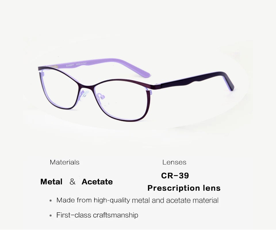 KANSEPT Women's Grade Glasses to Read Woman Myopia Lenses Woman's Eyeglasses Sunglasses for Men Eyepieces Eyewear Prescription
